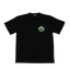 Front of the Bass Jamz 2026 Tour Tee in black featuring the globe logo chest print.